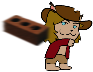Logan throws a brick on you Discord sticker