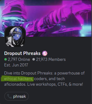 ethical btw Discord sticker