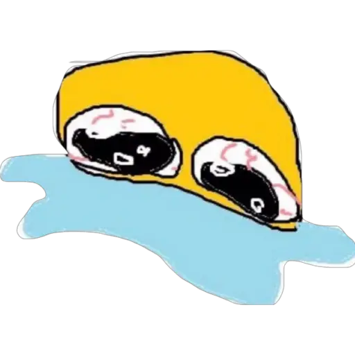 Cursed crying emoji