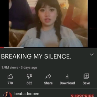 bea breaking my silence