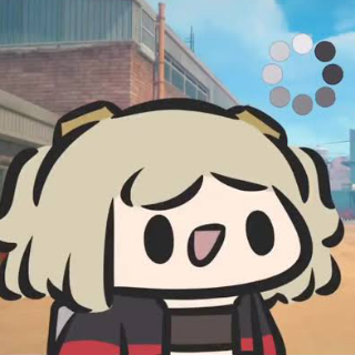 Burnice waht Discord sticker