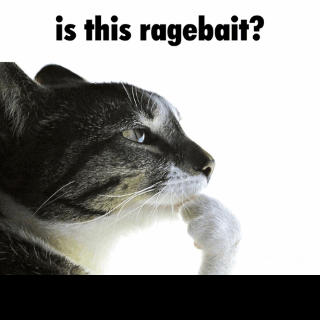 Is this ragebait? Discord sticker