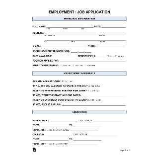 Job Application
