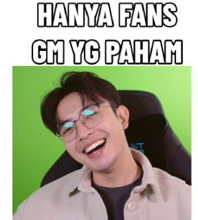 hanya fans GM yang paham