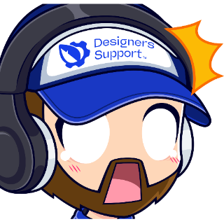 Surprised Discord sticker