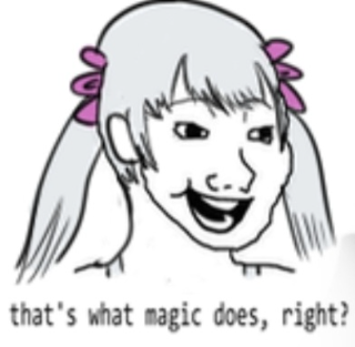 that's what magic does, right? Discord sticker
