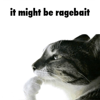 It might be ragebait Discord sticker