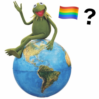 Gay? | Kermit Discord sticker