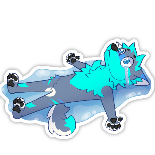 Crying Harou Discord sticker