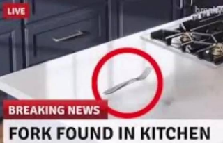 SHOCKING:Fork Found In Kitchen Discord sticker