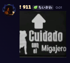 Migajera Discord sticker