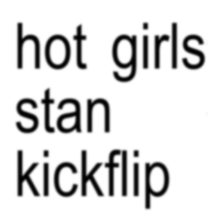 Hot Girls Stan KickFlip