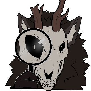 Wendigo Inspect /fluffy Discord sticker