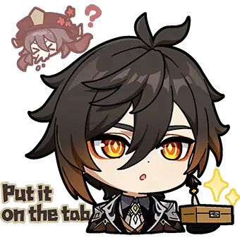 Zhongli Put it on the tab