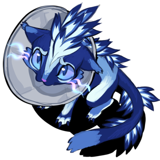 Lòuie Cone of Shame Discord sticker