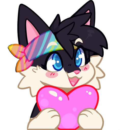 Milo Heart Thank You Discord sticker