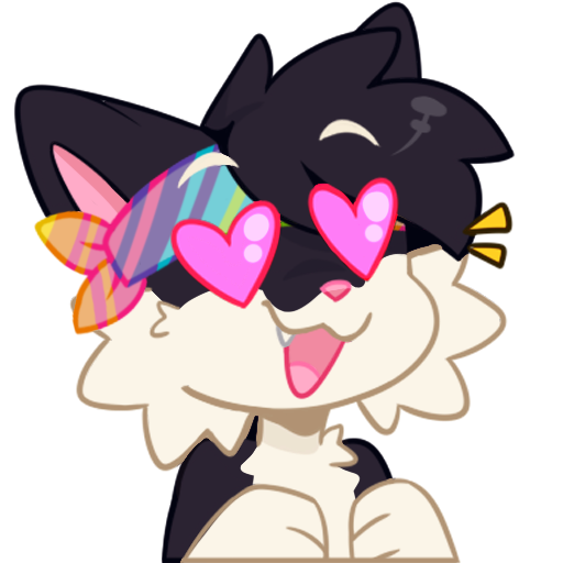 Milo Heart Eyes Discord sticker