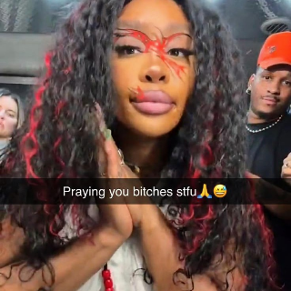 sza praying 