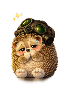 Смущенный Discord sticker