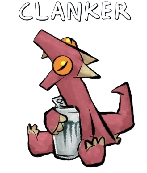 Clanker Discord sticker