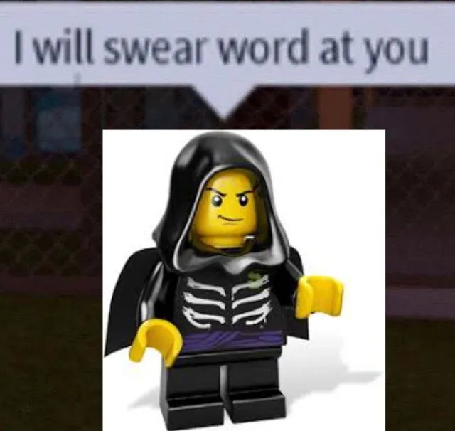 swear word at you