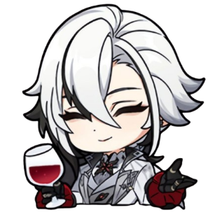 Arlecchino shrug /cherries