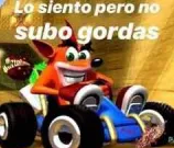 no gordas | .gg/meetspace Discord sticker