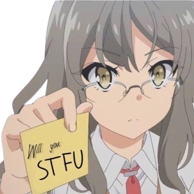Rio Stfu Discord sticker