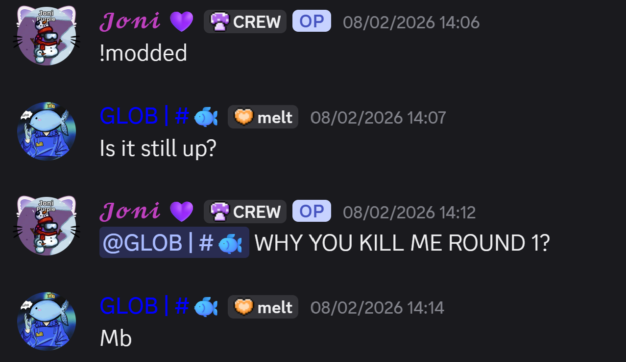 Why did you kill me round 1