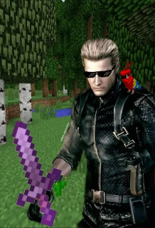 Wesker minecraft Discord sticker