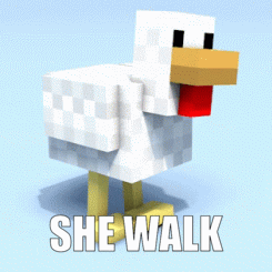 she walk