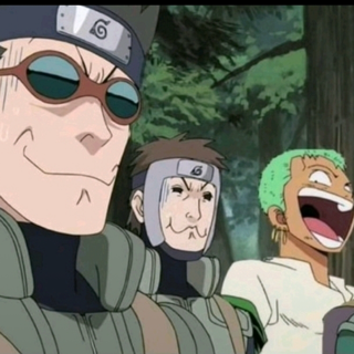 Laugh+green hair guy