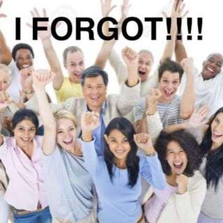 I_forgot