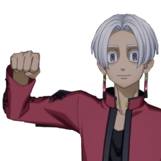 Izana punch Discord sticker
