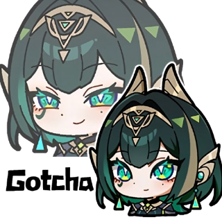 Nefer malvada Discord sticker