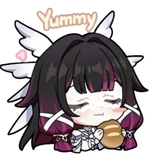 Columbina yummy Discord sticker