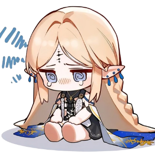Cartethyia triste  Discord sticker