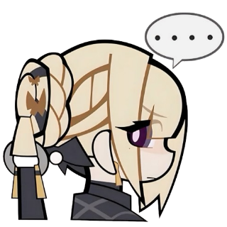 Evelyn juzgar Discord sticker