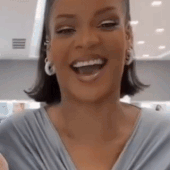 rihanna laugh