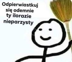 Miotła Discord sticker