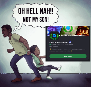 not my son Discord sticker