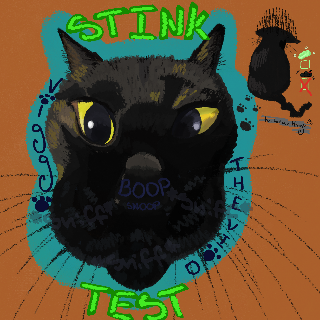 Viggo Stink Test Discord sticker