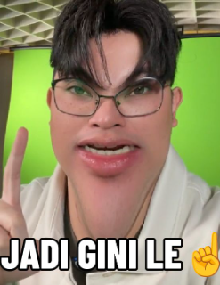 jadi gini le
