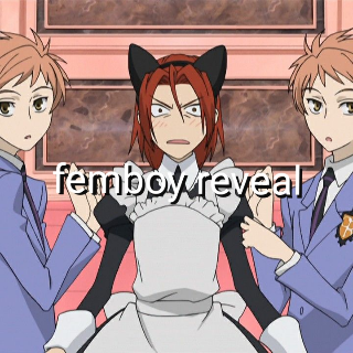  red femboy reveal .gg/ouran