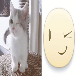 kitty wink Discord sticker