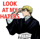 Look at my Haters Discord sticker
