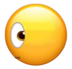 side eye Discord sticker
