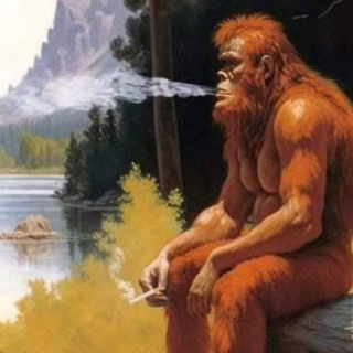 Monkey Smoking Discord sticker