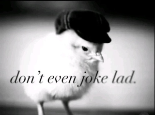Don't even joke lad Discord sticker