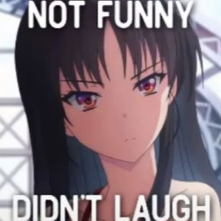 not funny didn’t laugh